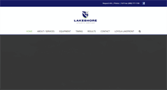 Desktop Screenshot of lakeshoreathleticservices.com